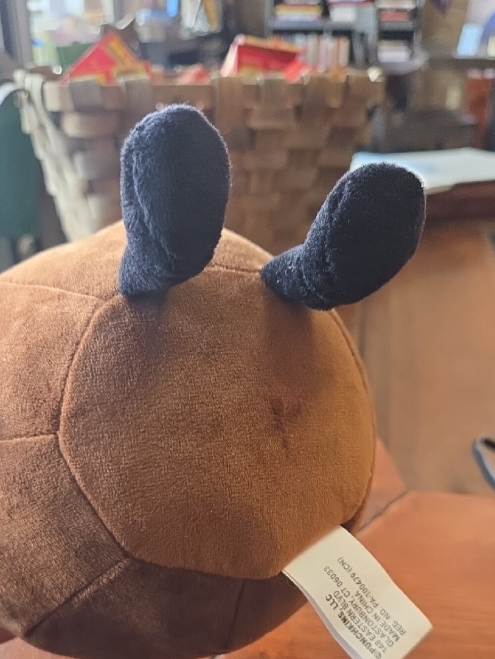Pot Head Plush Toy - Orange, White, Brown - Picture 6 of 6